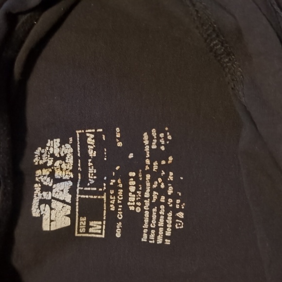 Star Wars Darth Vader Mens Size M Gray Hooded Tee T-shirt - Picture 3 of 4